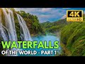 Chasing waterfalls  relaxing views 4k  relaxation travel explore