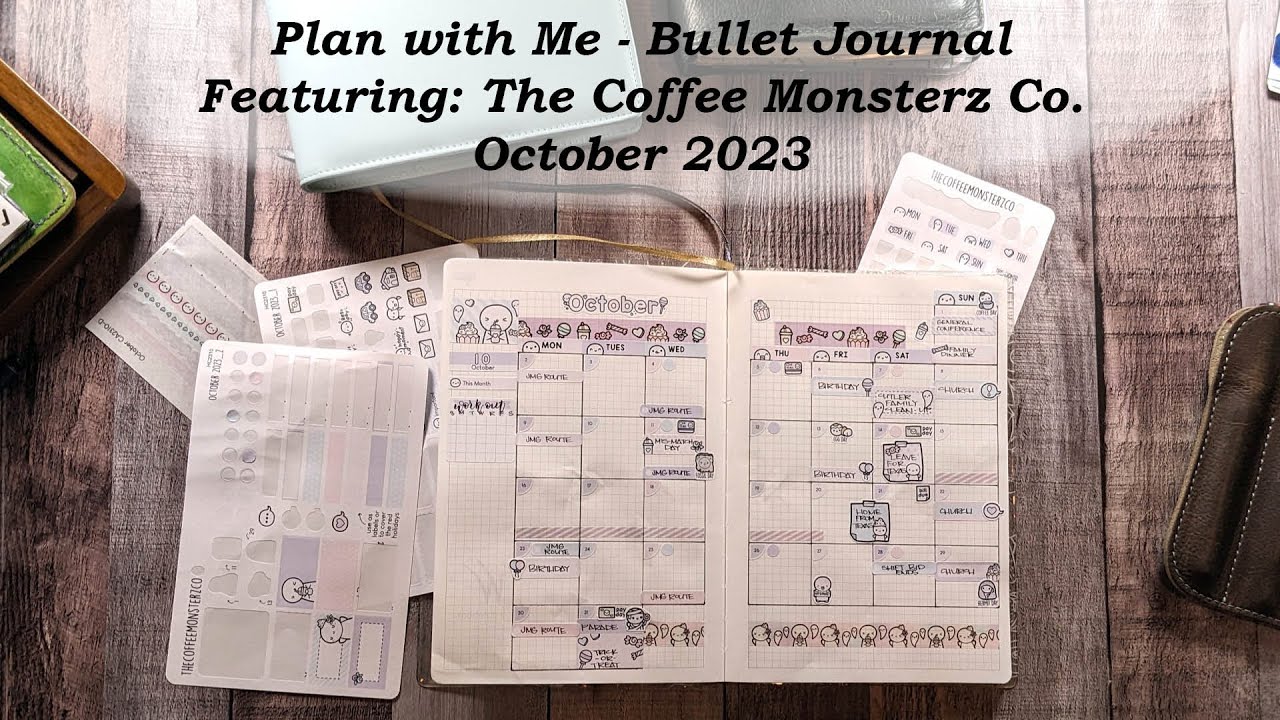 2023 Coordinating Add-ons - Bullet Journal - Part 2 – TheCoffeeMonsterzCo