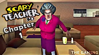 SCARY TEACHER 3D FULL Gameplay Walkthrough | Chapter 1 - Troubled Waters