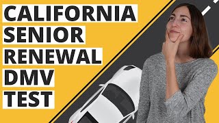 California DMV Senior Written Test 2024 (60 Must Know Questions)