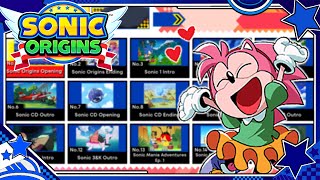 Sonic Origins - Full 100% Museum Mode Showcase