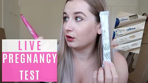 LIVE PREGNANCY TEST 11 & 15 DPO 💕 |  _MrsTino