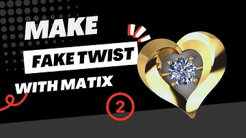 Make fake twist pendant by Matrix_part2