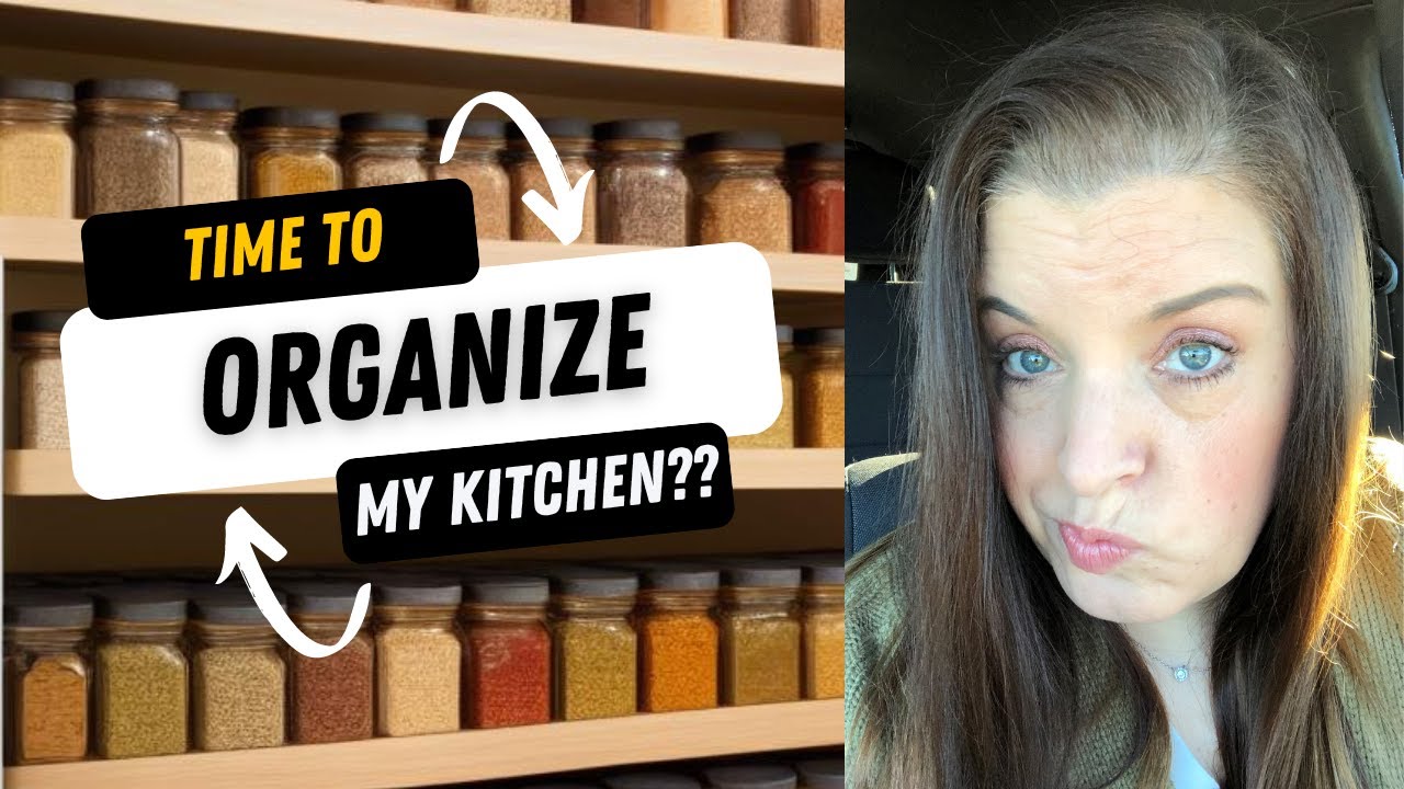 Get Organized With Me! Inexpensive and Easy Kitchen Spice Cabinet