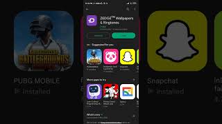 Zedge wallpaper and ringtones app detail in video screenshot 3