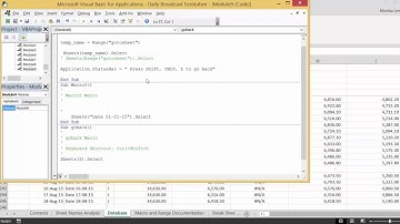 Drop Down Box and Macro