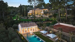 Exceptional Château with Beautiful Private Domain in Mougins