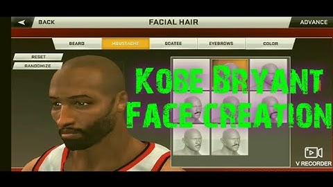 Kobe Bryant Face creation nba2k20 for Android