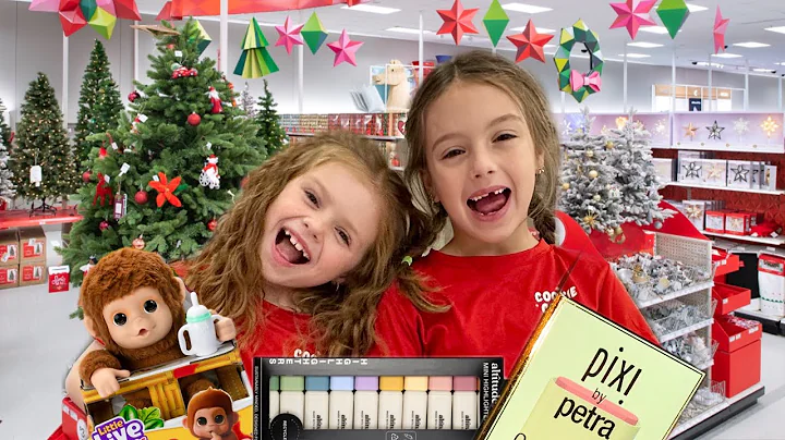 Red ❤️vs Green 💚 Shopping CHALLENGE @target  🎯with @HallieOnStage114  #shopping #challenge