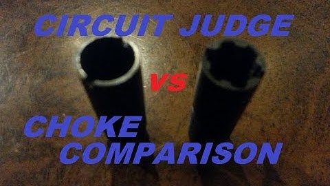 Taurus Rossi Circuit Judge: Smooth Choke vs Rifled Shot Pattern Test