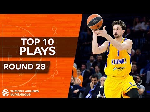 Top 10 Plays  - Turkish Airlines EuroLeague Regular Season Round 28