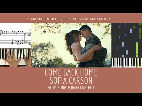 COME BACK HOME - Sofia Carson - PURPLE HEART NETFLIX