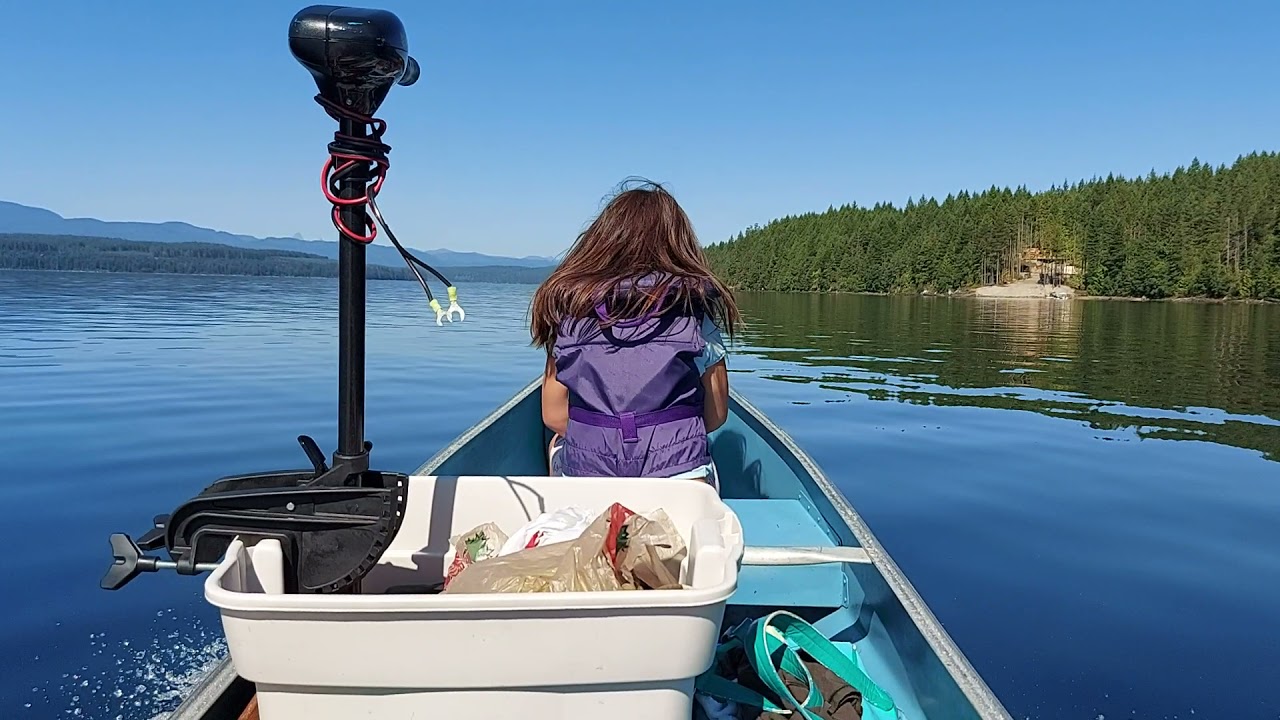 Suzuki 2.5 On A 16Ft Aluminum Canoe