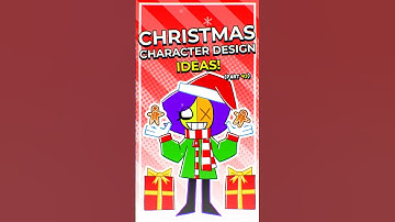 Christmas Character Design Ideas for Your Ocs ! 🎄 Part 43 #oc #ocs #characterdesign #art