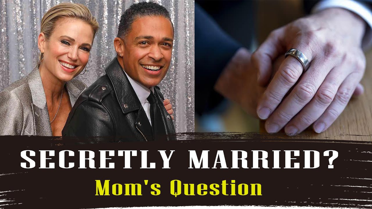 Did Amy Robach and T.J. Holmes Secretly Marry? Mom's Question Sparks