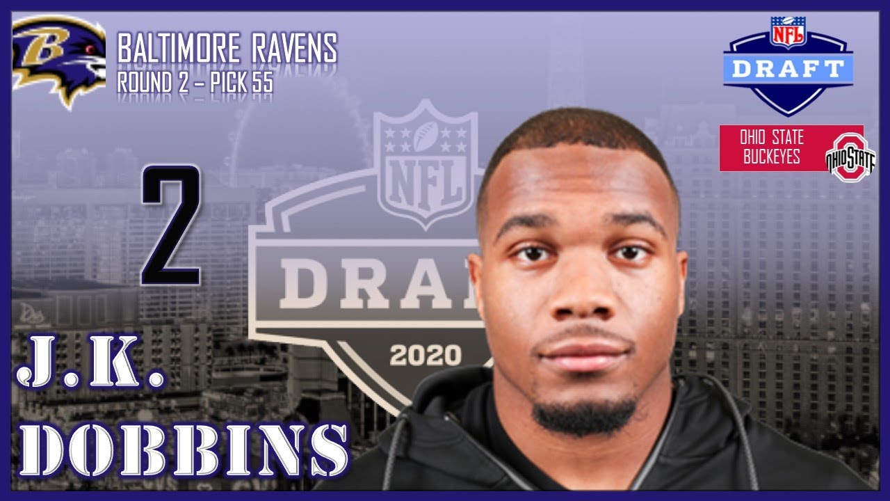 2020 NFL DRAFT J.K. Dobbins Baltimore Ravens YouTube