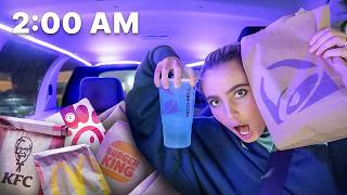 I tried EVERY drive thru after midnight