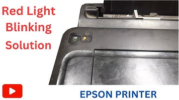 epson l130 red light blinking problem solution | how to fix epson l130 printer red light blinking