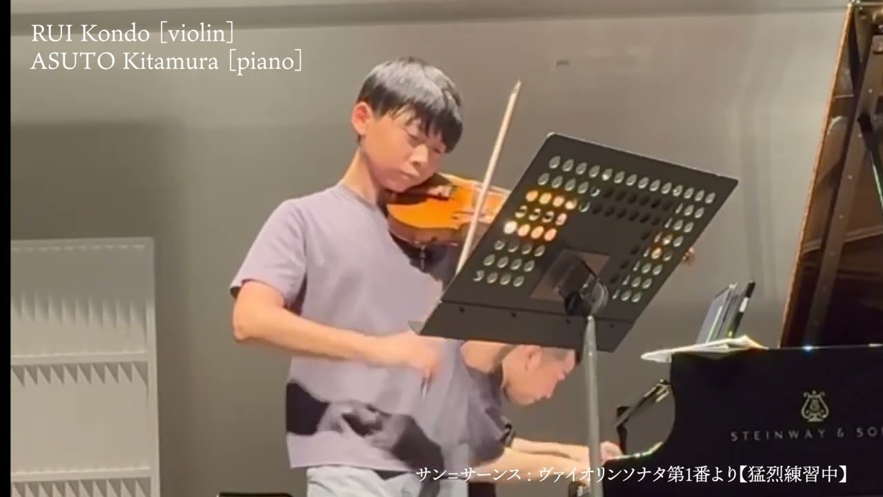 #本番前の猛練習風景