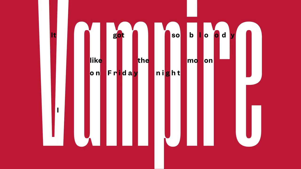 Lupin - Vampire [Official Video]