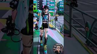 Ai Girl Walking On Street