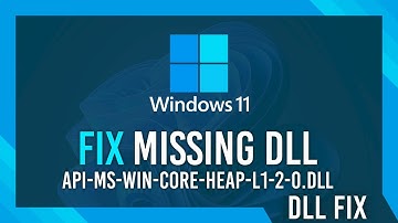 Fix api-ms-win-core-heap-l1-2-0.dll Missing Error | Windows 11 Simple Fix