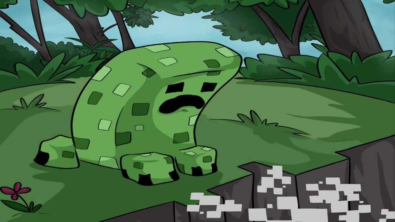 ♪Sad Creeper Minecraft Song *Piano* ♪ - YouTube