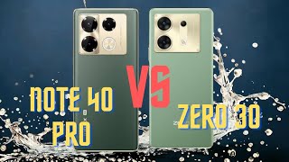 Infinix Note 40 Pro Vs Infinix Zero 30 5G: Full Features Review And Comparison.