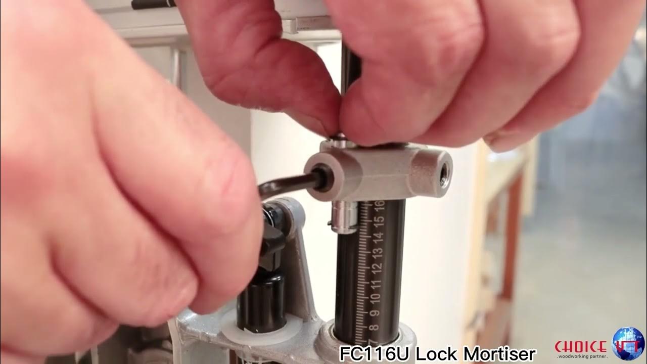 Virutex Lock Mortiser FC116U (Spain) YouTube
