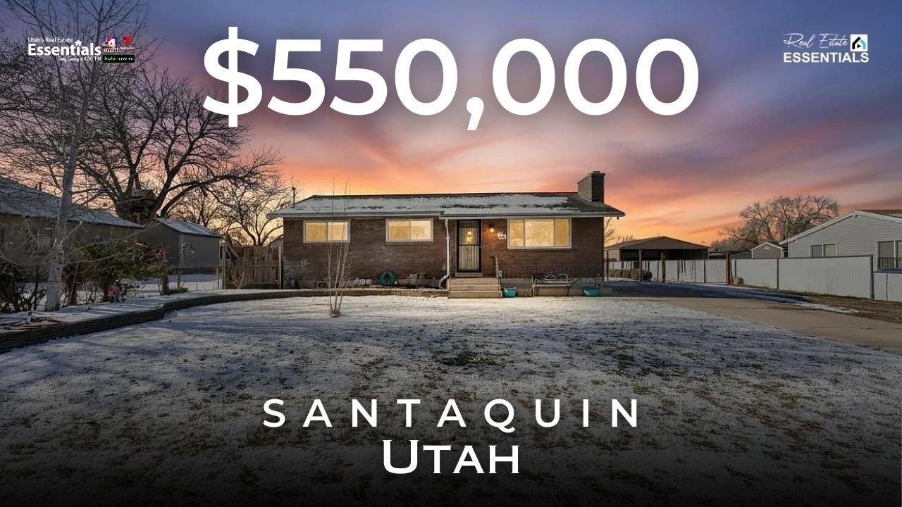 🏡 270 S 100 W, Santaquin, UT | Real Estate Essentials | ABC4 Utah's Real Estate Essentials