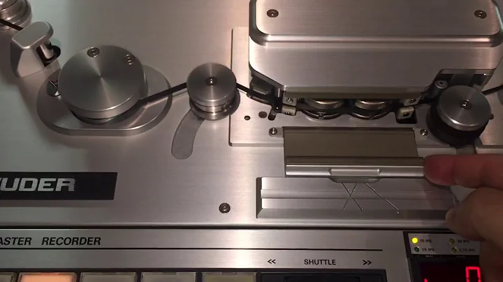 Studer A820 with direct out for playback head