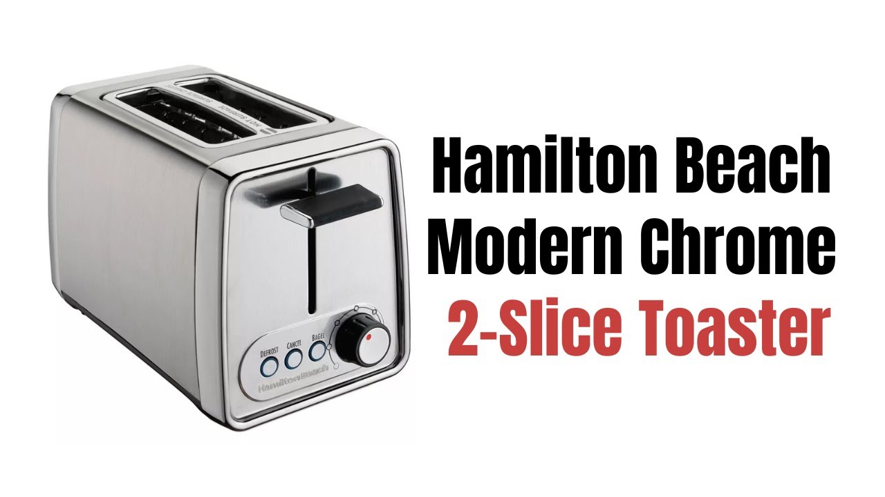 Hamilton Beach Modern Chrome 2-slice Toaster