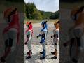 【ULTRAMAN】ウルトラマンロッソのドミノ倒し #shorts