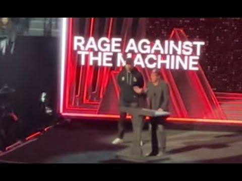 Rage Against The Machine  inducted into the Rock And Roll Hall Of Fame video posted