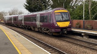 170531 1/2 a low emissions train 2K07 Doncaster to Peterborough calls at platform 1 10;12 11/12/2025