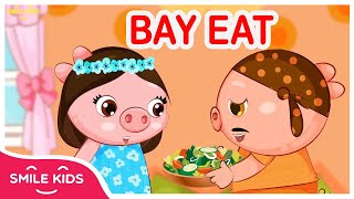 BABY EAT - Baby Sings And Dance  | Baby Songs  Smile Kids  Best Children&#39;s Songs