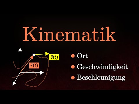 Video: Was ist kinematische Geschwindigkeit?