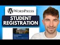 How to Make a Student Registration Form on Wordpress (2025)