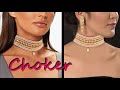 How to make Bridal Choker| DIY | paper choker