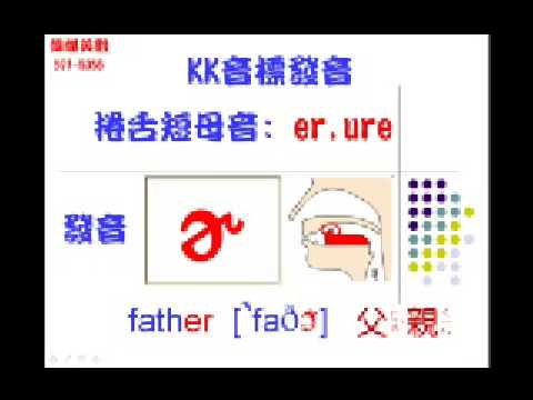 KK Phonics KK音標發音 – 母音發音練習四(Vowel pronunciation)