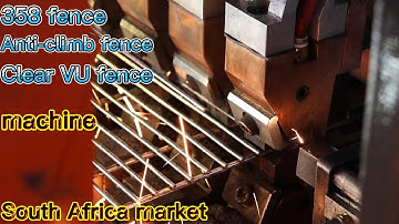 anti climb fence machine how to make 358 anti climb fence