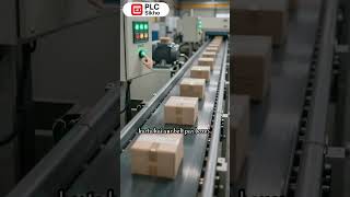 PLC Conveyor Belt Control System | Ladder Logic Programming Example #shorts #plcprogramming