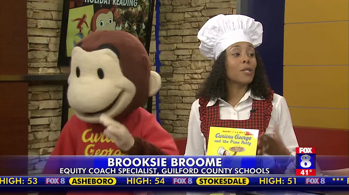 Curious George & Brooksie A. Broome on Fox 8 News ...