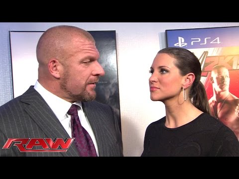 Triple H and Stephanie discuss what awaits at Survivor Series: Raw, Nov. 10, 2014