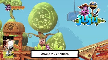 Juju: 100% Walkthrough / Achievement Guide - World 2 - 7 : 100%
