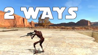 How to have Zombie With gun in 2 ways||Special forces group 2