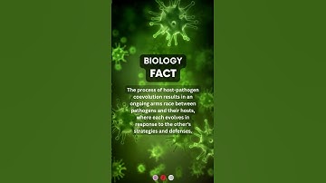 process of host pathogen coevolution | #biology #biologyscience #biologyfacts