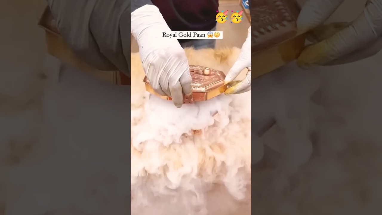 Royal gold paan ❤️😋 