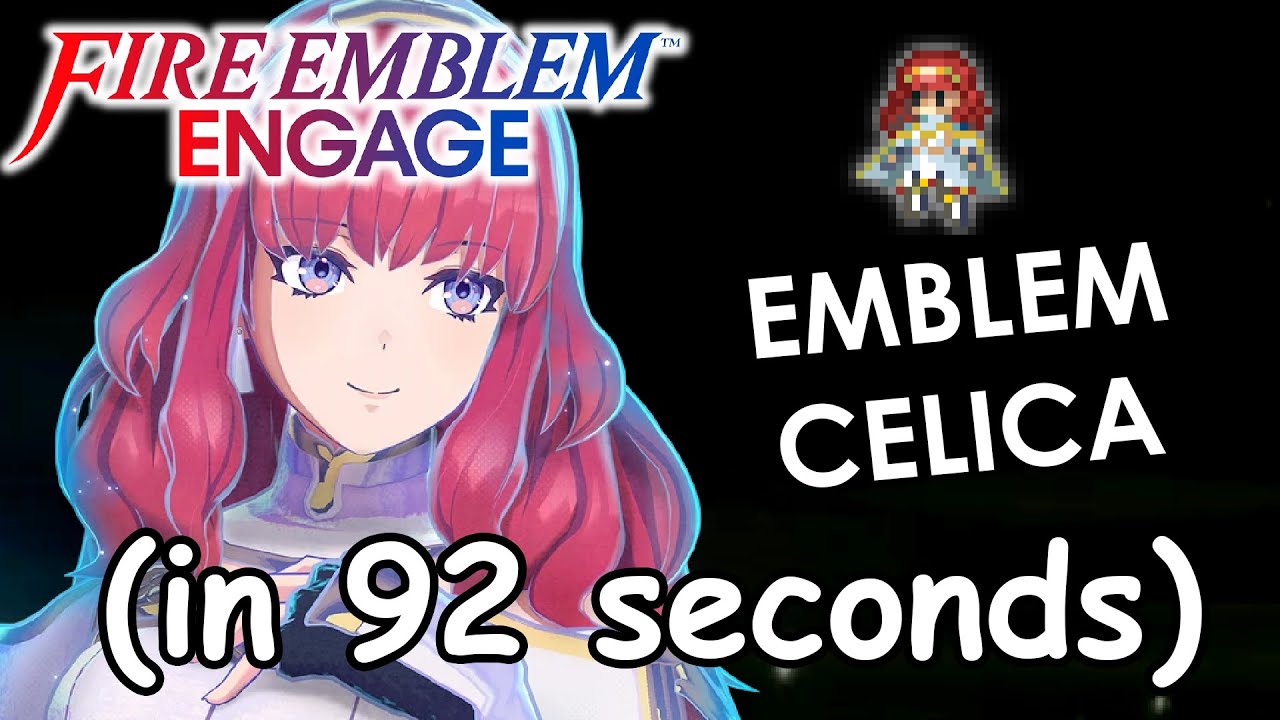Everything about Emblem Celica in 92 seconds