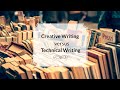 Creative writing vs technical writing a comparison